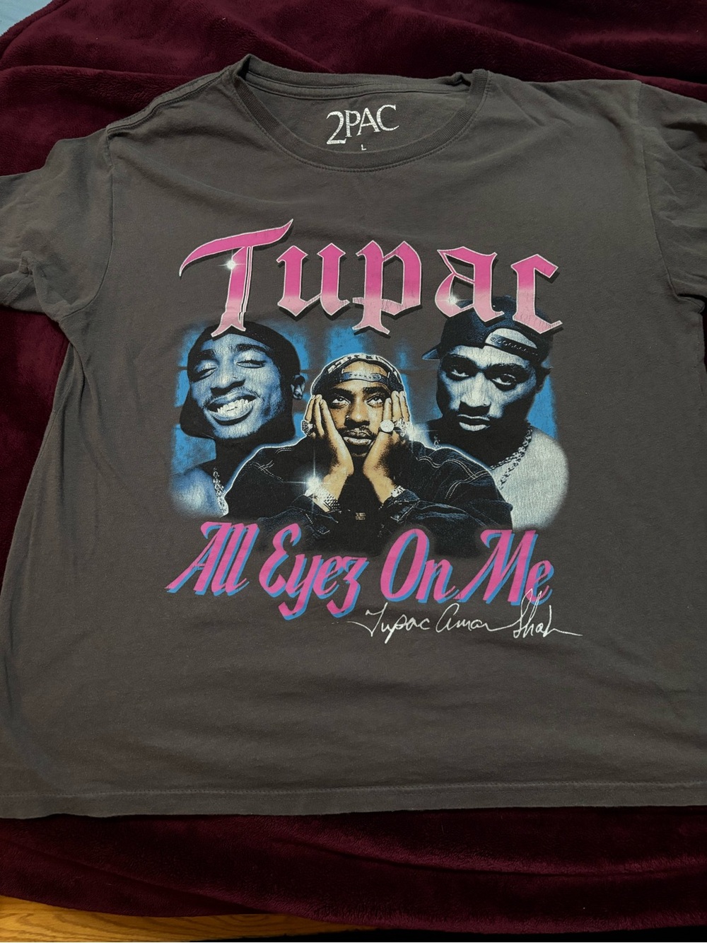 All Eyez On Me Graphic Tee Tupac Fan Shirt